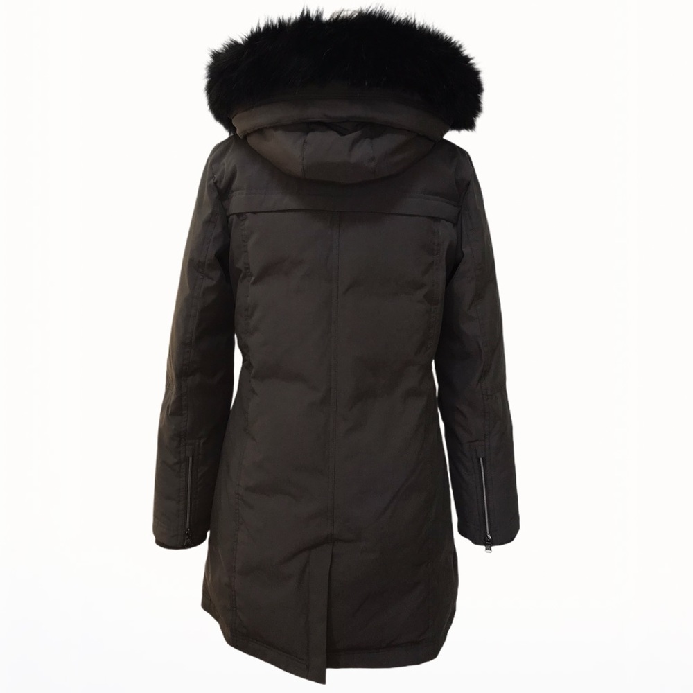 Vince Camuto Luxe Faux-Fur Hooded Jacket-Coat - S - Picture 4 of 17